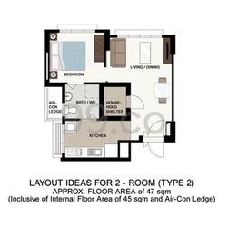 Blk 363B Sun Natura (Sembawang), HDB 2 Rooms #477778451